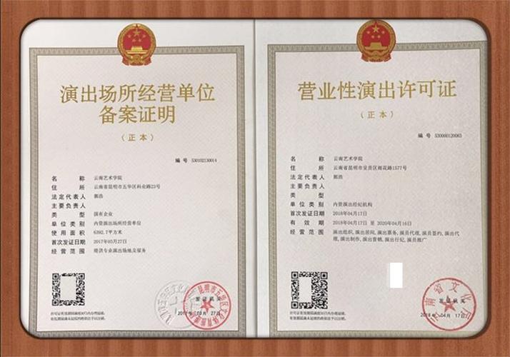 高新区戏剧营业性演出办理营业性许可证